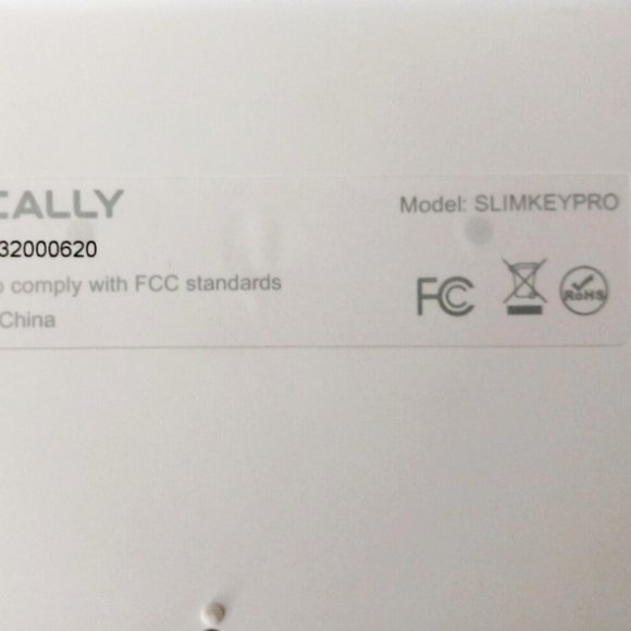 Macally Ultra Slim USB Keyboard For Mac - SLIMKEYPRO - TESTED - Picture 8 of 8